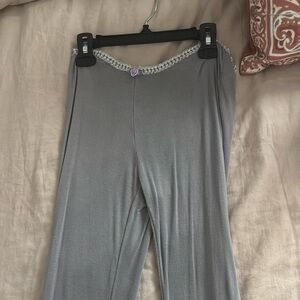 Urban Outfitters GRAY Out From Under Sweet Dreams Lace-TrimPants